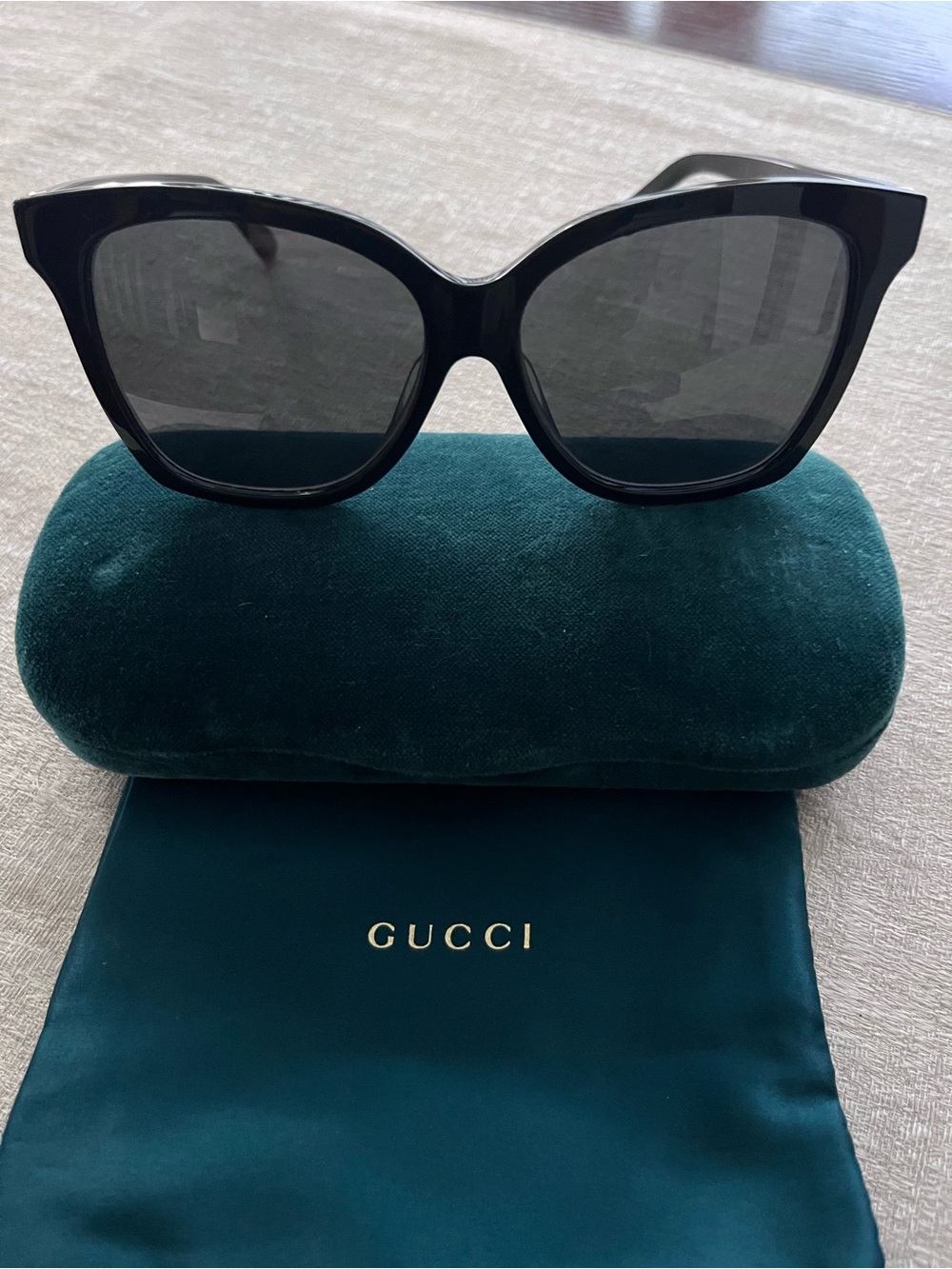 Gucci Black Sunglasses